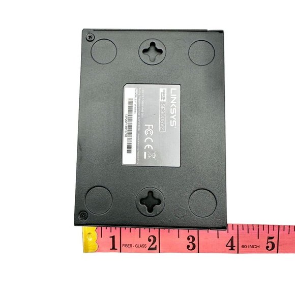 Linksys 5-Port Gigabit Switch Computer Networking 5 x 3.5 - Picture 8 of 8